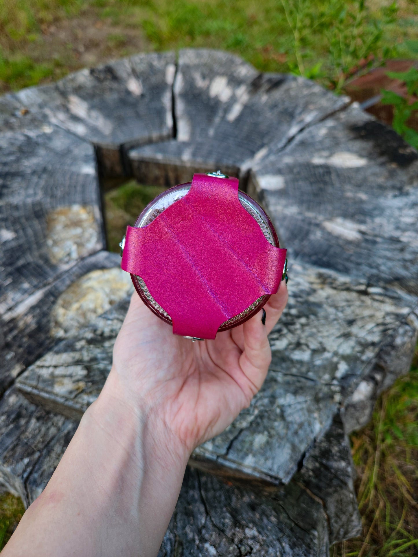 Rosethorn Elixir Vessel – Silver Chain Edition