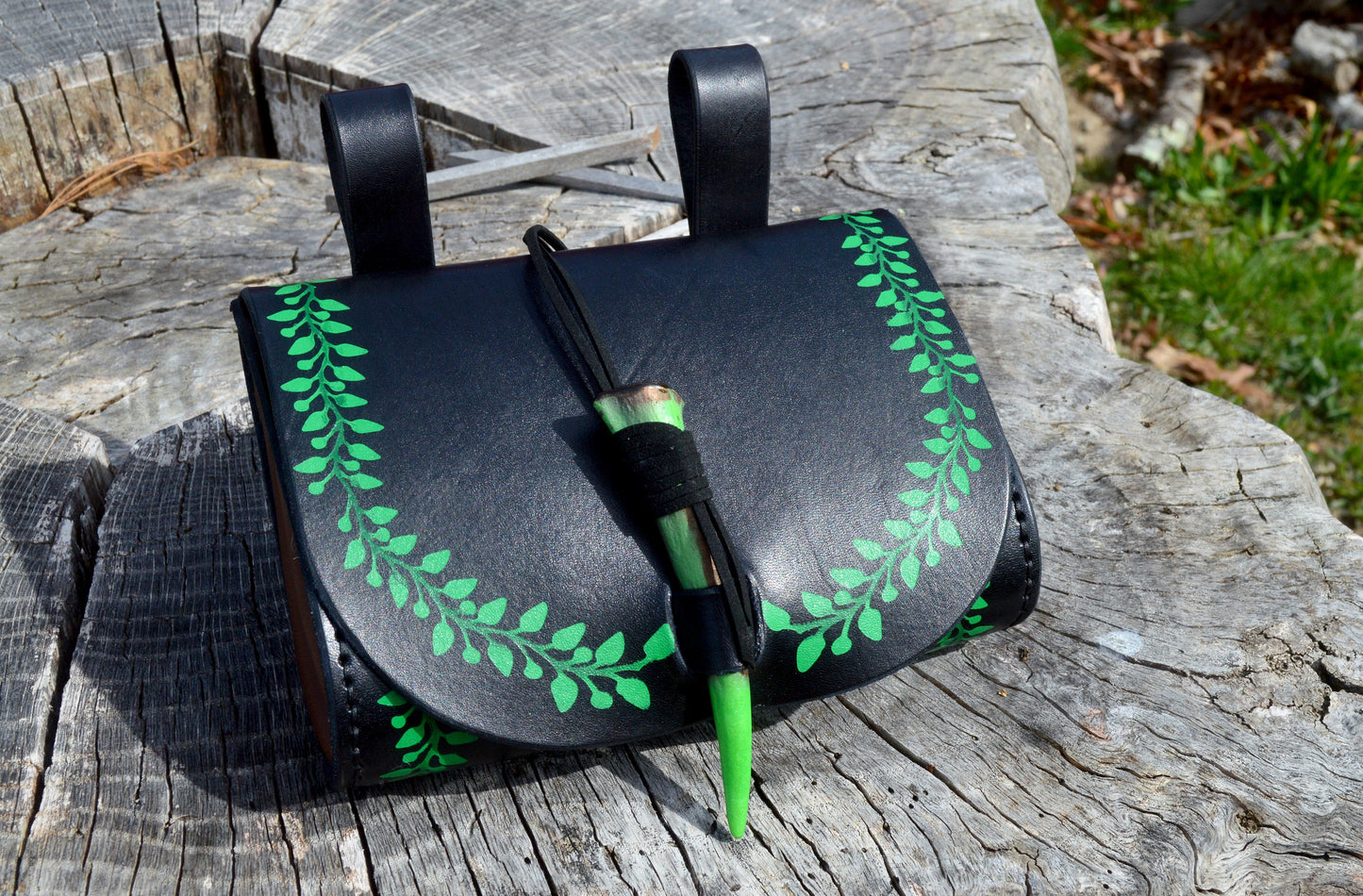 Woodlands Leather Hip Bag