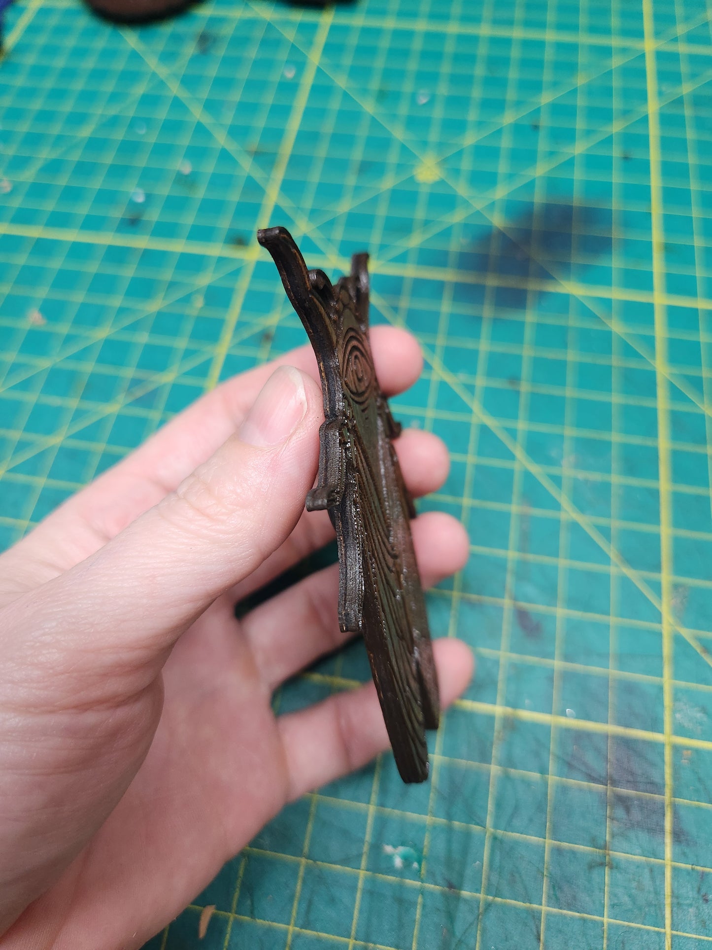 Cicada Magnet – Birch Ply, Goblincore Fridge Decor